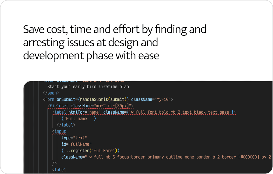 save cost, time